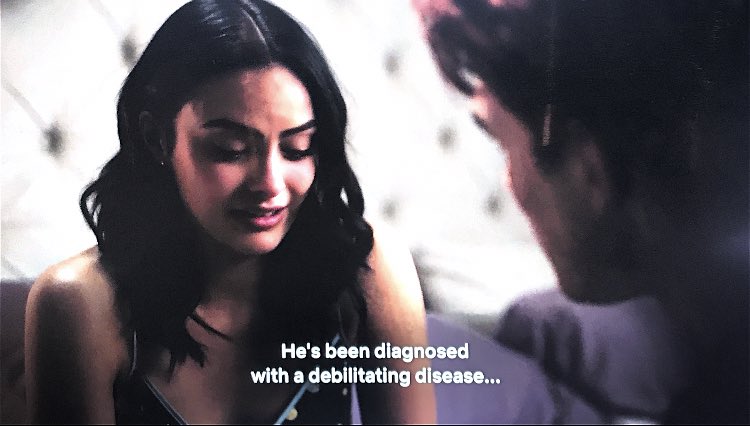 and archie reassuring and supporting veronica even though hirams literally tried to kill him