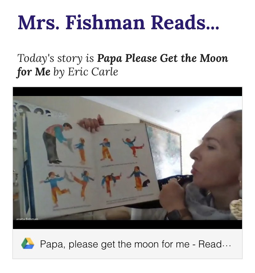 Introducing our Online Library site w/links to many e-books and reading activities.   Thank you librarian <a href="/JulieW01/">Julie Wright</a> Please ask your child to log in w/school GAPPS account &amp; check out today’s read aloud by <a href="/AnetaFishman/">Aneta Fishman 🕊🪬</a>. sites.google.com/gapps.yrdsb.ca… <a href="/YRDSB/">York Region DSB</a> #LeadWithVoice