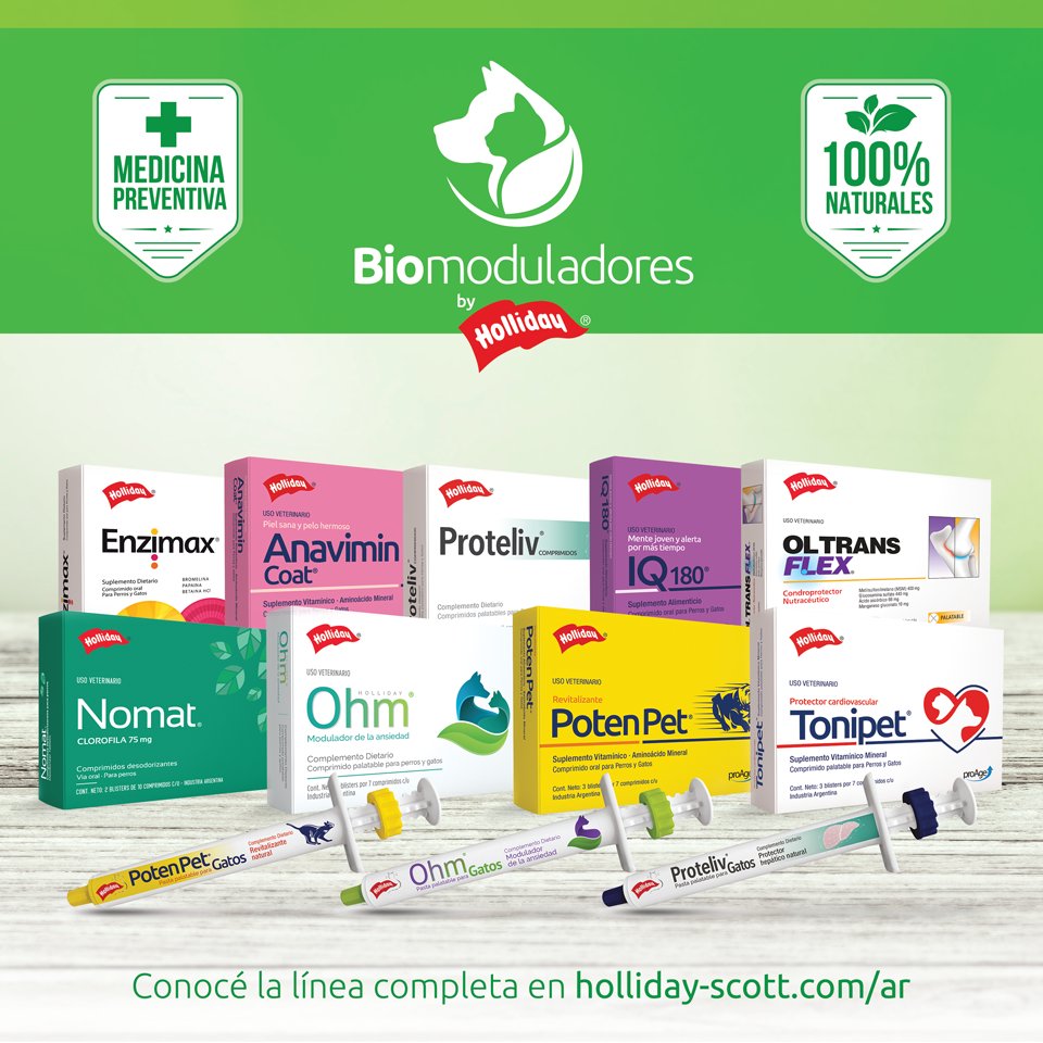 LabHolliday's tweet image. Los BIOMODULADORES son aquellos fármacos de origen natural que con fórmulas 100% naturales, colaboran en la PREVENCIÓN de enfermedades y completan el tratamiento de diversas patologías.

Conocé más en holliday-scott.com/ar/catalogo/bi…