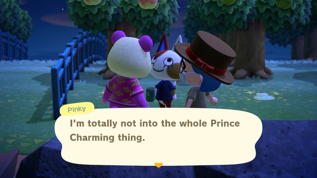 TuiLa_Koh's tweet photo. Pinky is ACNH feminist Queen we all needed and we stan her for it. #QueenPinky #ACNH #AnimalCrossingNewHorizon https://t.co/OzPIHbXalJ