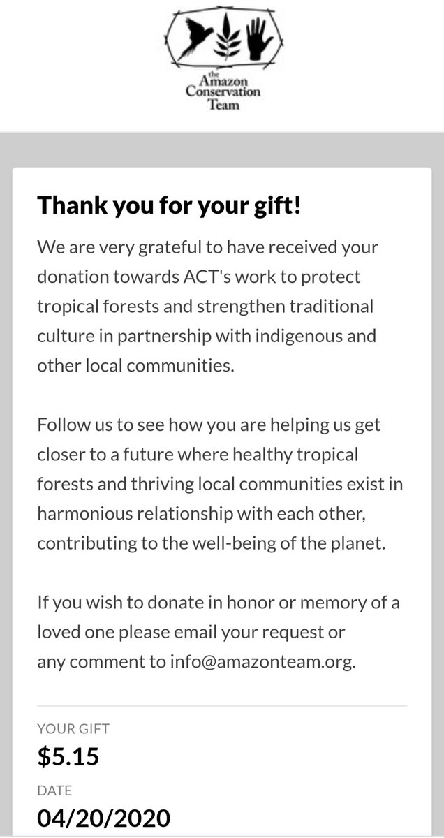 cooper7thgrade's tweet photo. One of my amazing students bought a reward from my new remote PBIS store. Her purchase? Choose a charity for Ms. Cooper to donate $5 to. I am so honored to be donating to @AmazonTeamOrg on her behalf! @HolcombBridgeMS @BarbourSSarah @CassidyJL #FCSrising https://t.co/mRjAx7GUGY