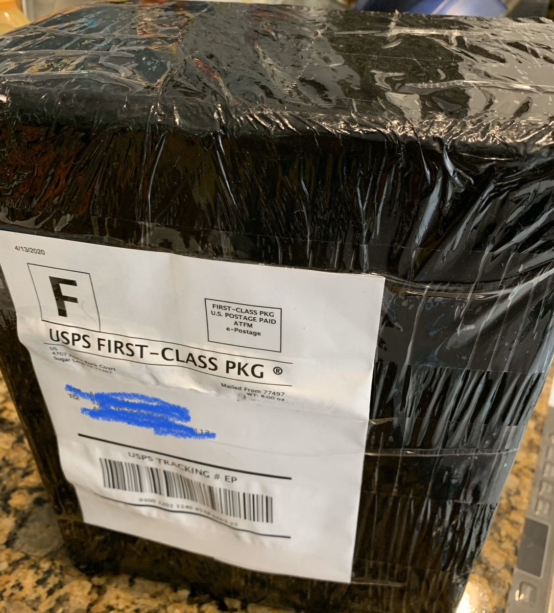 So ultimately, we tracked down muri in Houston and ordered it online. Today it arrived by US Postal Service First-Class like a Christmas, Eid, or Durga Pujo geepht.