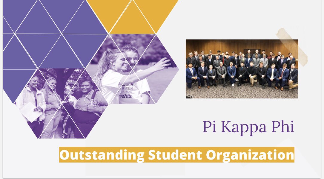 The final Outstanding Student Organization Award goes to...