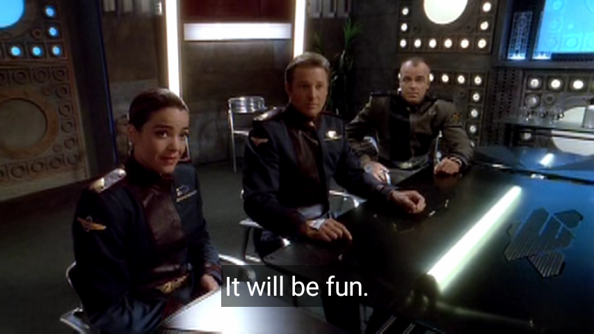 Insilence11's tweet photo. #RandomBabylon5 https://t.co/19hlS81bll