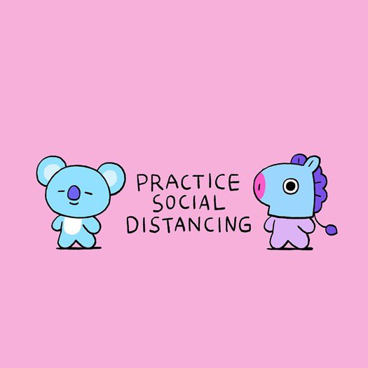 #6) practice social distancing (⁎˃ᆺ˂)(ft.  @crossingkoo)  #SUGA  #슈가  #AnimalCrossing  