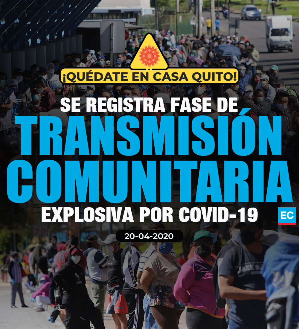 elcomerciocom's tweet photo. #ATENCIÓN | Más gente con #covid19 ha roto la cuarentena y se ha volcado a las calles. Fase de transmisión comunitaria expansiva en #Quito. ¿Qué pasa en las parroquias? » https://t.co/8XbPkNGjpT https://t.co/XVxAHRajcw