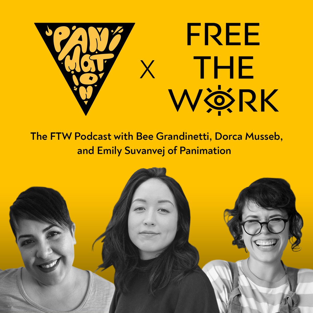 In honor of our  @panimation_tv IG takeover, we have  @beezilda,  @emilysuvanvej, &  @dorcaMusseb on the FREE THE WORK podcast.They tackle topics about the world of animation & fighting to make the industry more inclusive for underrepresented creators. http://ow.ly/c0w950zjATf 