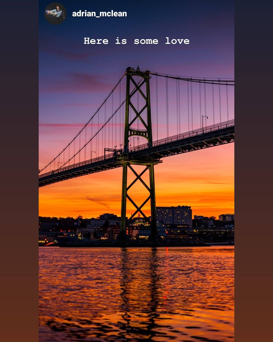 haligonia's tweet photo. Sweet dreams, #novascotia. We needed this view tonight. #novascotiastrong https://t.co/YcqVdtBm6c