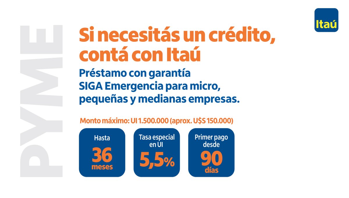 Itaú Uruguay tweet media