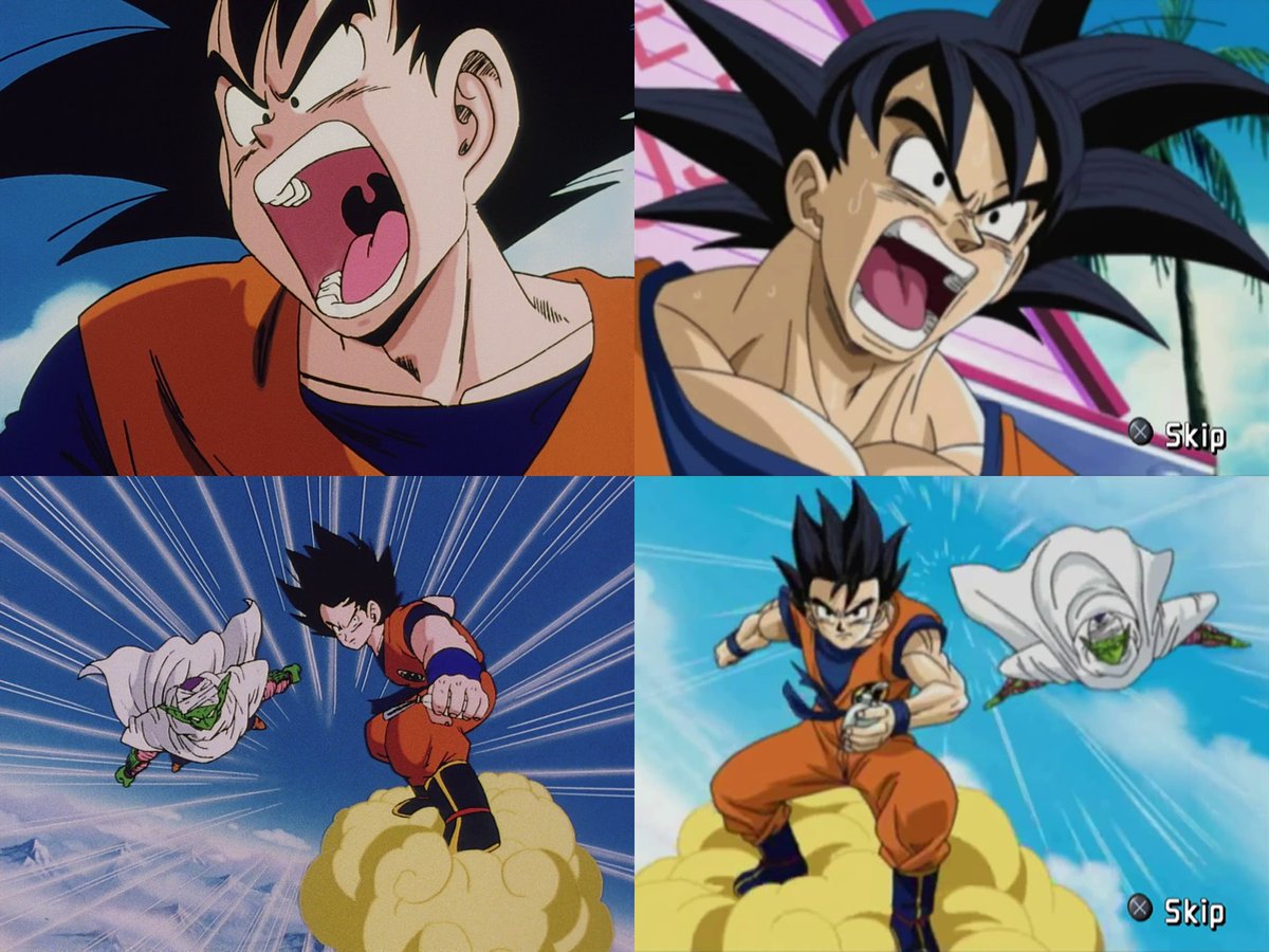 Lonely On Twitter Comparison With The Dragon Ball Z Sagas Intro Not Every Picture From The Anime Is From The Exact Same Scene Given That They Reimagined Some Parts In Sagas So