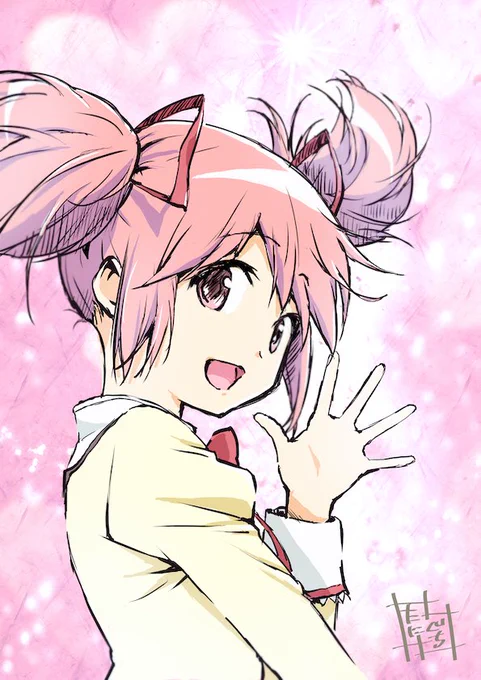 9年前の今日、まどか☆マギカ最終話放送されたということで、ささやかながら過去絵を… 