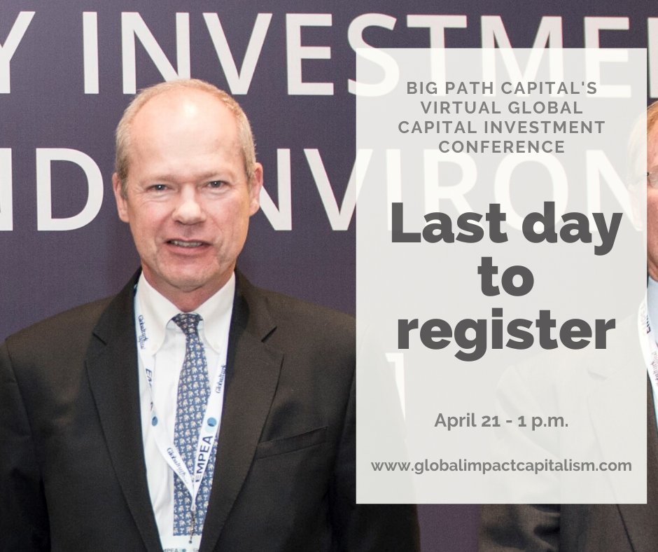 Bert_SEAF's tweet photo. 500 investors are confirmed for tomorrow's conference, are you one of them? Today is the last day for sign-ups -- join me and many other tomorrow for the free Virtual Global Investment Conference!

#ImpactInvestment #PostCovidInvestment #InvestmentOutlook #SEAF https://t.co/Zac9uiKaKK