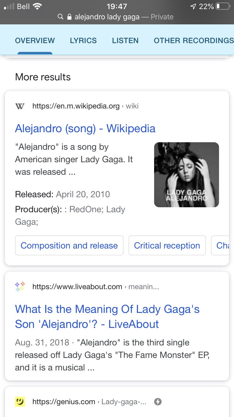 Happy birthday to the best lady gaga song to ever be released 