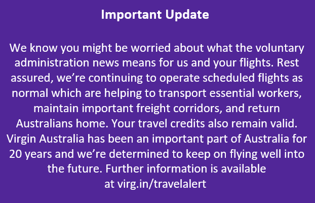 Virgin Australia On Twitter