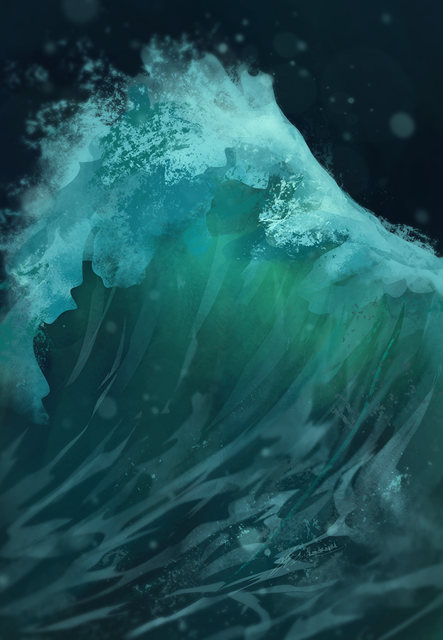 zandraartt's tweet photo. an exploration in waves https://t.co/gE1aXexU1h