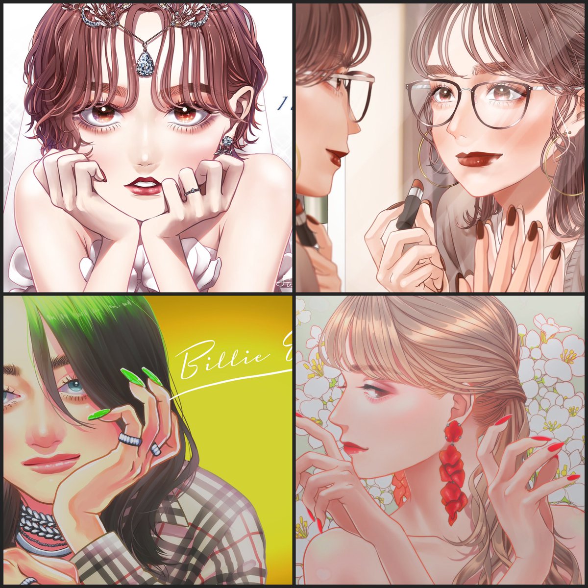 普段制作してるものはこんな感じです。
将来は絵描きをしながら絵を教える立場になりたいと思い、美術教員免許も取得済みです。
もしご興味ありましたらお声がけください。

また、私と一緒に上記仕事をしたいという方もお待ちしております?

1.2枚目デジタル、3枚目鉛筆画、4枚目フィルムカメラ 