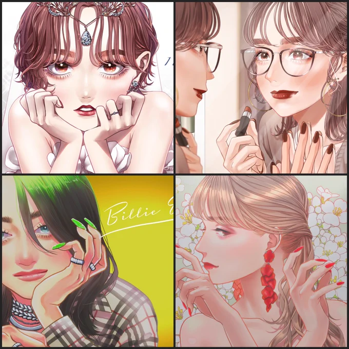 普段制作してるものはこんな感じです。
将来は絵描きをしながら絵を教える立場になりたいと思い、美術教員免許も取得済みです。
もしご興味ありましたらお声がけください。

また、私と一緒に上記仕事をしたいという方もお待ちしております?

1.2枚目デジタル、3枚目鉛筆画、4枚目フィルムカメラ 