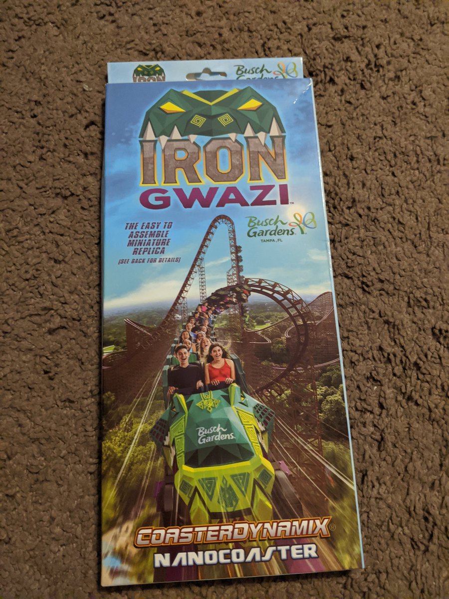 mabowties's tweet photo. 今届いた!今からつくる!!超楽しみ🤩🥳
#irongwazi #rmc #rollercoaster #hybrid #buschgardentampa #buschgarden #nanocoaster #happytime https://t.co/OKH3wac8NR