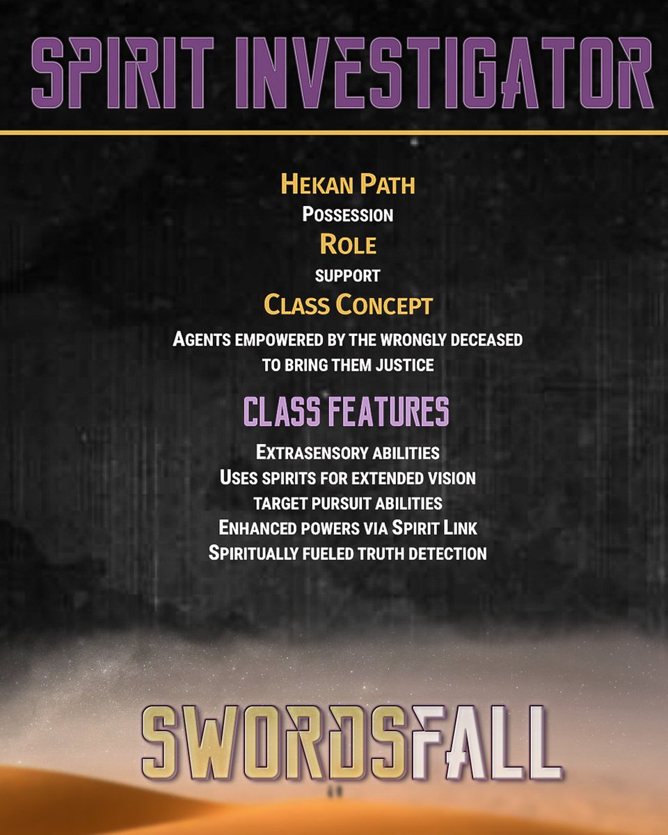Swordsfall - An Afropunk sci fantasy IP tweet media