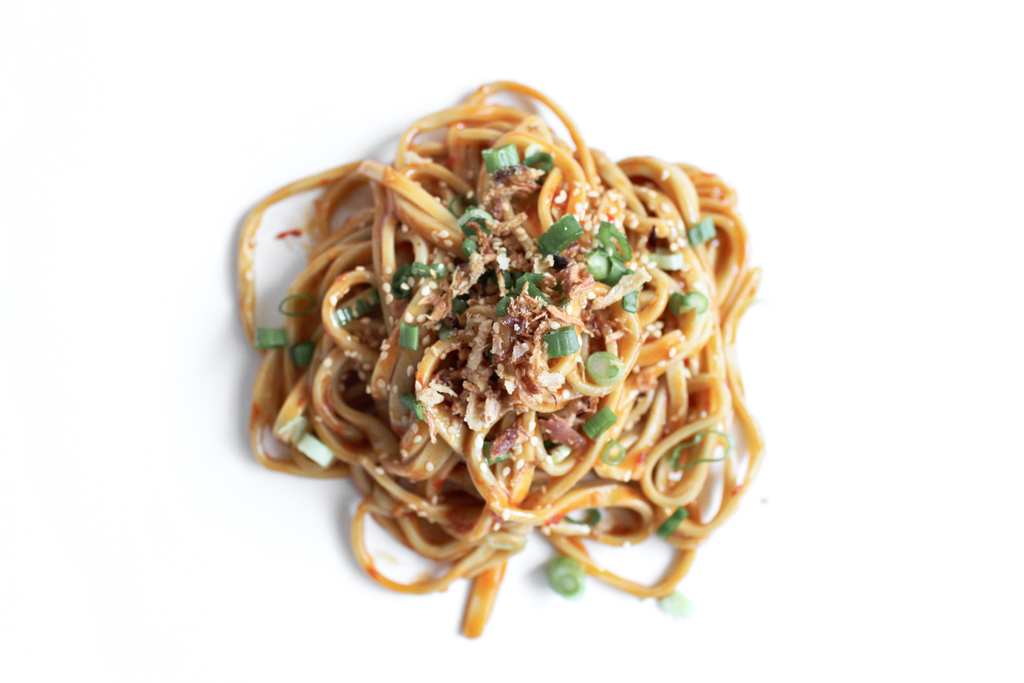 FREE RECIPE: Pasta is great but one can only have so many bowls of bolognese. This one teaches you how to make some fire noodles, whether you're craving chow mein or ramen. Subscribe to our email list on mrholmeskits.com and we’ll send you all the savory details tonight.