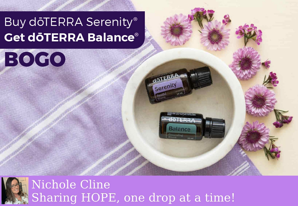 madalinecline's tweet photo. Any questions about our BOGO for today? Today only, April 20th, when you buy doTERRA Serenity® 15 mL, you will receive doTERRA Balance® 15 mL for free! https://t.co/Fn4EKDh7N0