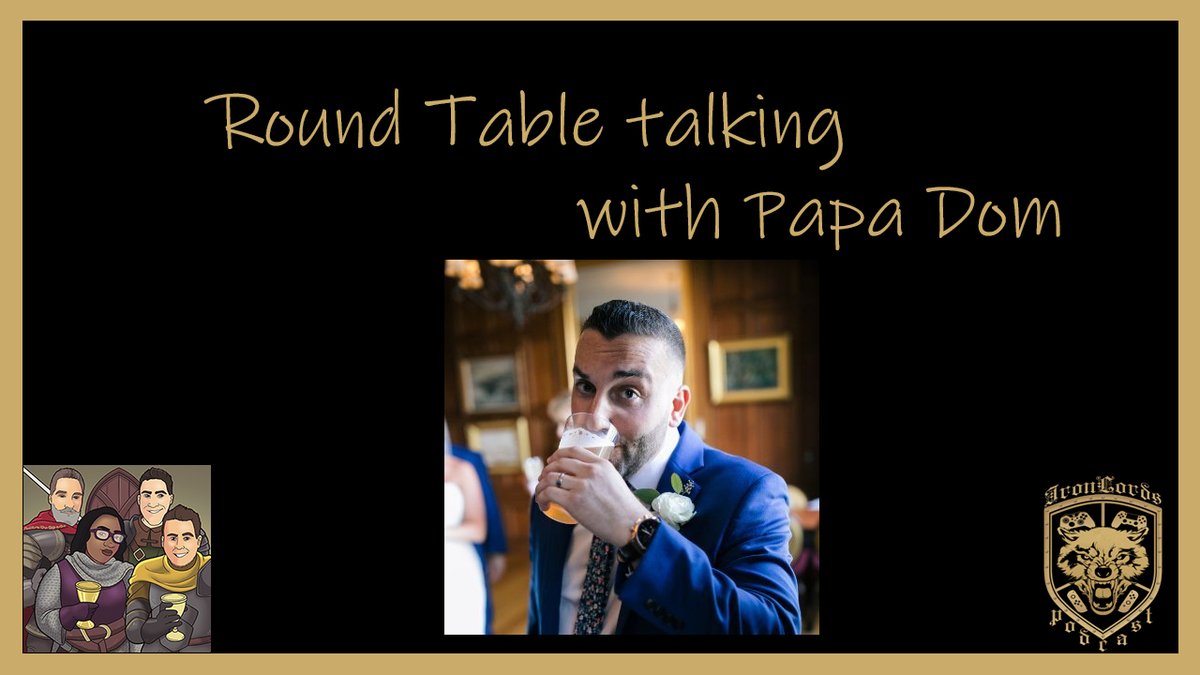 TableStream's tweet photo. We welcome @UncleDommy in one hour to the Round Table! Come Join us as we sit and dive into life as a content Creator! Only on @IronLordPodcast / @LordsGamingNet  #podcasting #podcasts #podcast #podcaster#podcastlife #podcasters #podcastshow
https://t.co/Iks1jPvcXJ https://t.co/a1kmp5kOVY