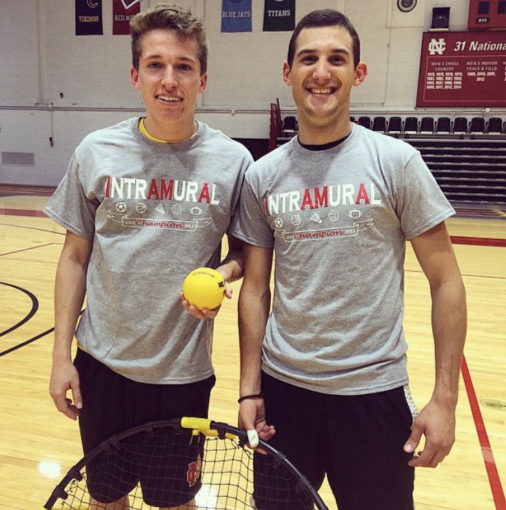 AHol_10's tweet photo. @NCAlumni @nccrecsports Other great memories include learning spikeball and gaga ball, playing in Student vs. Staff basketball games, and meeting my best friends at Late Night Intramurals during welcome week! https://t.co/cfJTNDVe1x