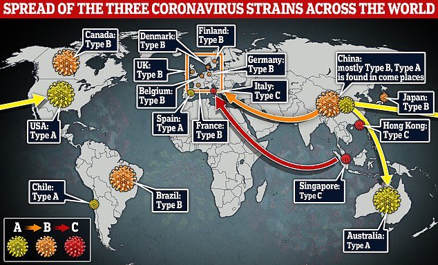 least we haven’t, yet. Type B is in South America and in Canada. Video from Ecuador has shown people passing out in the streets, some left where they’ve dropped. From the Wuhan nurses description we’re fortunate. We have the less virulent version of  #coronavirus. We could be..