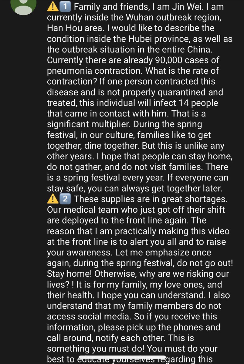 least we haven’t, yet. Type B is in South America and in Canada. Video from Ecuador has shown people passing out in the streets, some left where they’ve dropped. From the Wuhan nurses description we’re fortunate. We have the less virulent version of  #coronavirus. We could be..