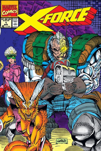 If you were not there, it is impossible to overstate the anticipation of X-Force #1 by  @robertliefeld! You knew it was going to be the most exciting comic you would ever read from the cover.