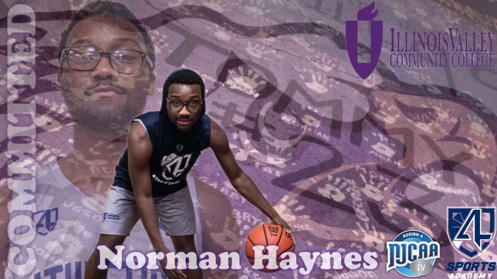Congrats to Norman Haynes <a href="/Zoomy904/">Norman Haynes</a> for his commitment to <a href="/IvccEaglesHoops/">IVCC Eagles Hoops</a>. Norman did this for him and his late brother Tommy who is in heaven committing with him. We are very proud of you son. Keep putting work in. #4A4Life #AwakenTheGreatnessWithin #anotheronecommits