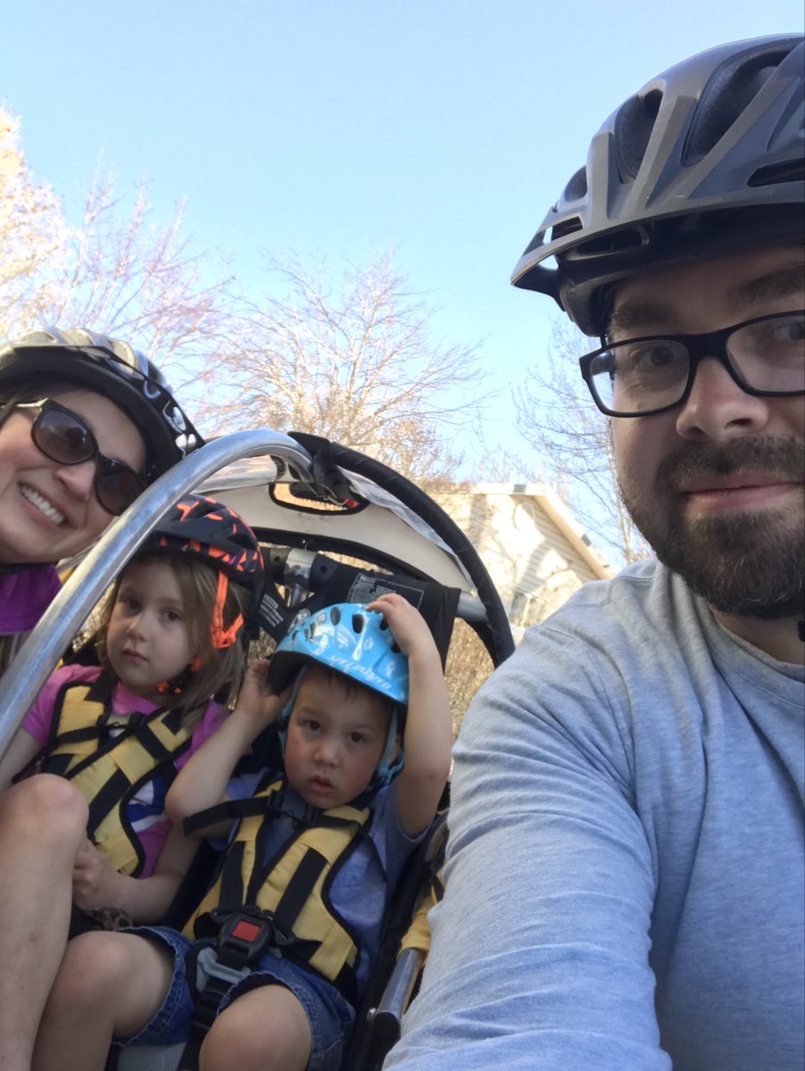 Beautiful day for a bike ride! #TigersRise ⁦<a href="/Fremont1_LVHS/">Lander Valley HS</a>⁩