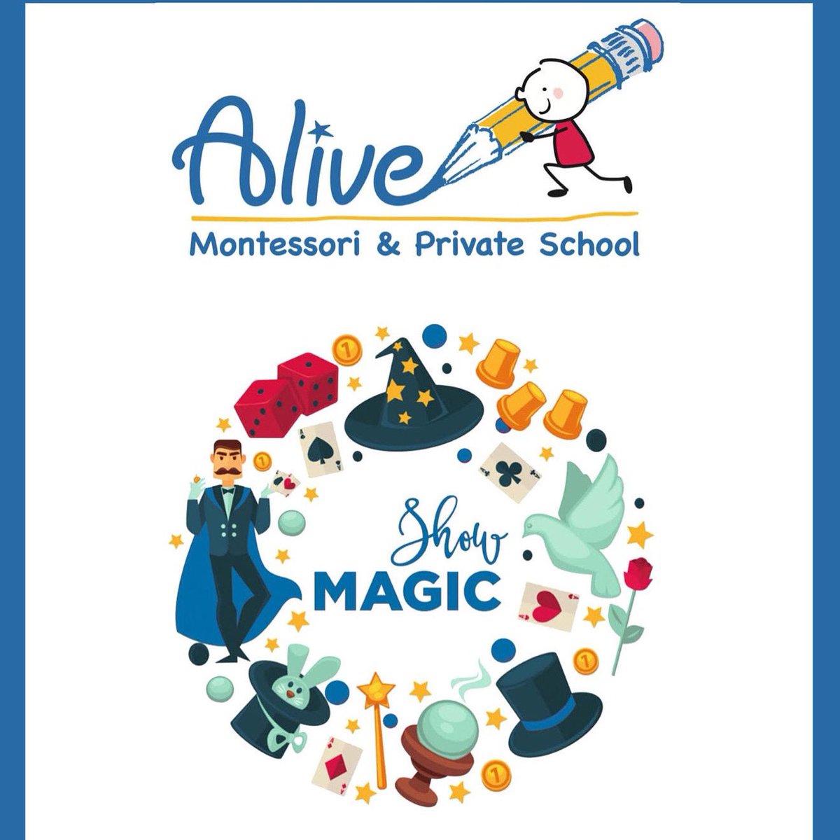 Free Online Magic Show to help kids smile, laugh, and be entertained at home. Please contact us for more information! 
#magicshow #alivemontessori #aliveprivateschool #montessoriprivateschool #privateschooltoronto #virtualmagicshow