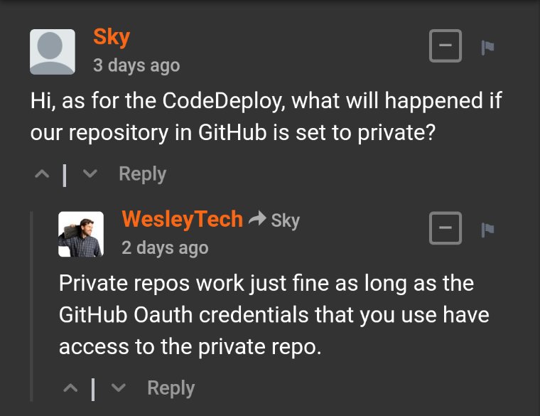 WesleyTech's tweet image. New Q&A on my @pluralsight course "DevOps on AWS, Getting Started"
Learn Continuous Delivery, the AWS way #cloudops #devops #awsdevelopertools #codesuite #FreeApril
bit.ly/devopsonaws