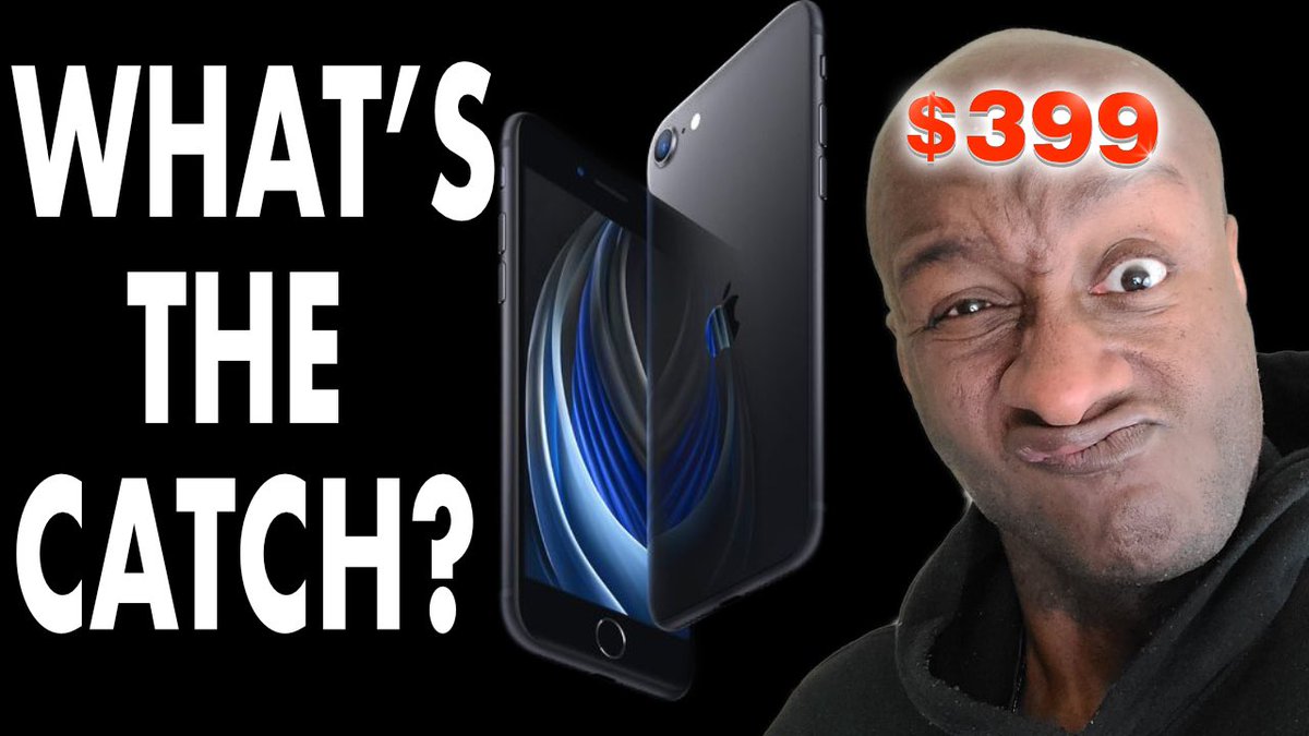 Vyyyper's tweet photo. 🚨🚨🚨NEW VIDEO🚨🚨🚨

The New iPhone SE 2020 has a "Catch" 
https://t.co/8YGIwxliRv

RETWEETS PLEASE? 🔥🔥🔥🔥🔥🔥🔥

#Apple  #technology #youtube  #Youtuber #technews #techreviews #iPhoneSE
#NewiPhoneSE #iPhoneSE2020 #2020iPhoneSE https://t.co/O2uIH3sUWe