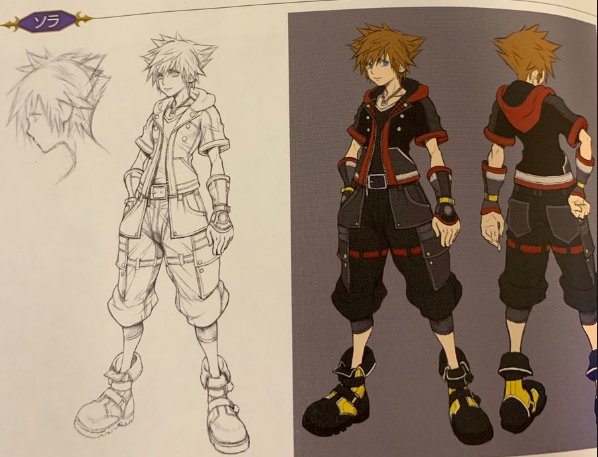 Kingdom Hearts 3 Character Artwork