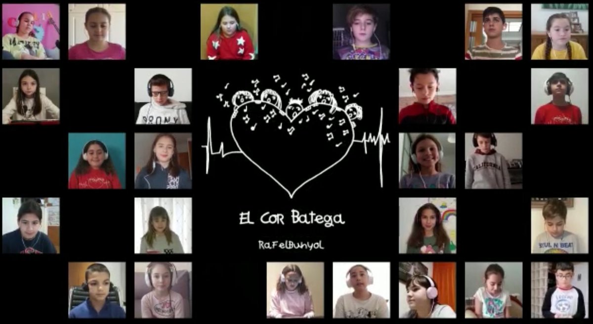 ToniLigero's tweet photo. A million dreams for the world we're gonna make.
Sàvies paraules per a moments de pausa i reinvenció.
Enhorabona, xics i xiques de El Cor Batega, mai deixeu de sorprendre-nos! 
❤️ Cor Virtual lowcost = kdenlive + ardour 👇
https://t.co/gEYbgwEoWE 

#YoMeQuedoEnCasa #VirtualChoir https://t.co/L35EQZQDW8