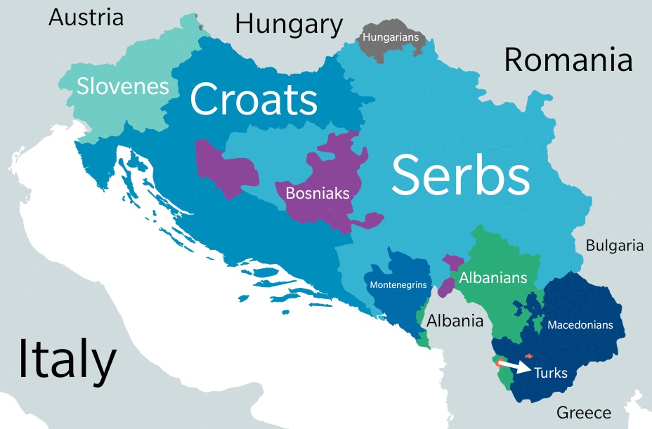 Ethnic Map Of Croatia The Big Data Stats On Twitter: "Ethnic Map Of Yugoslavia If Reunited Today  Https://T.co/Hb594H11Lf Https://T.co/Xkuvo3Kifp" / Twitter
