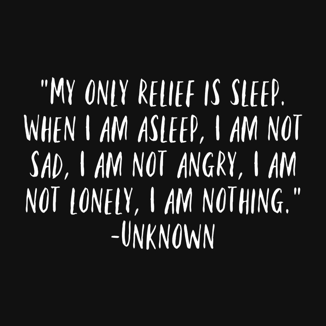 STANCEtoday's tweet photo. This was me for decades.

However, OVER Sleeping NEVER made any of my #Mentalhealth challenges go away but the lack of good healthy sleep just only made it worse.

#SuicidePrevention #depression #takeastancetoday #anxiety #sleep https://t.co/iYAN4M9ImA