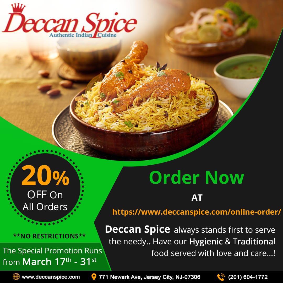 deccan spice menu jersey city nj