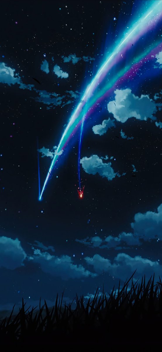 Humvee_'s tweet photo. “There’s no way we could meet. But one thing is certain. If we see each other, we’ll know. That you were the one who was inside me. That I was the one who was inside you.” – Mitsuha Miyamizu

Your Name🌠 君の名は. https://t.co/g8qyKIPBQ0