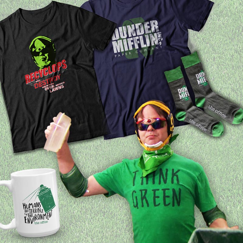 theofficetv's tweet photo. Happy Earth Day, everyone. Bow down before Recyclops! 🌲🌳🌴 

Get 20% off using code RECYCLOPS until 4/24: https://t.co/EzGPPpIx3Y https://t.co/lqnnjGN7Lm