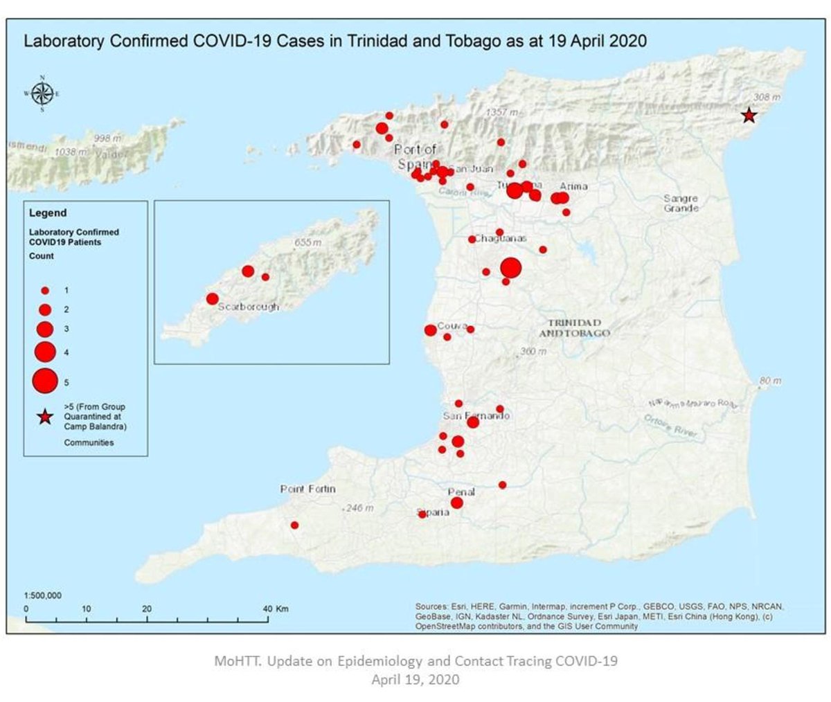 And I done get on the bad side of the Ministry of Health GIS Unit, the UWI GIS Unit and Minister of Health for reproducing their maps and making it useful for the public -  https://ttweathercenter.com/covid-19-in-tt-one-month-later/Seems like they got their stuff together - that data added up to 114(9/n)