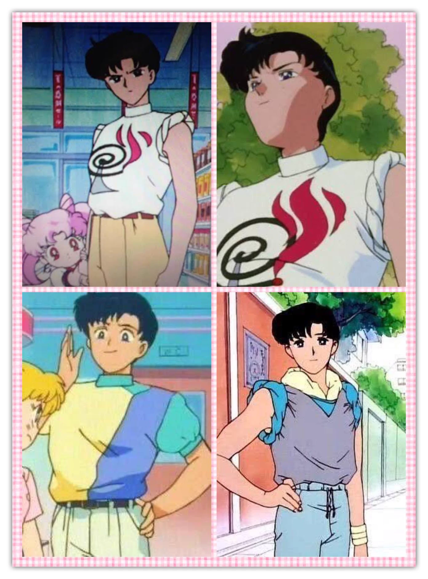 セーラームーンはみんなオシャレでカワイイ私服だけど？衛の私服がダサいwww
