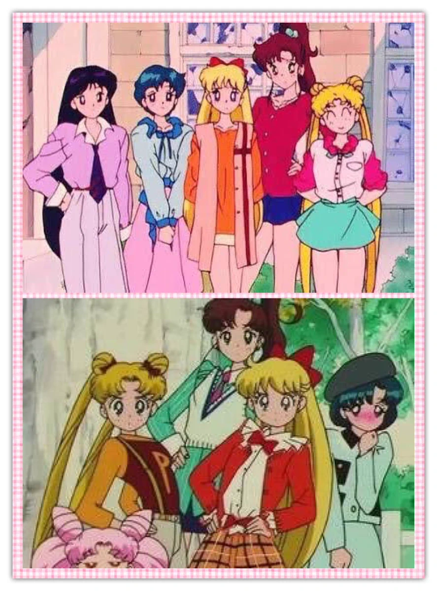 セーラームーンはみんなオシャレでカワイイ私服だけど？衛の私服がダサいwww