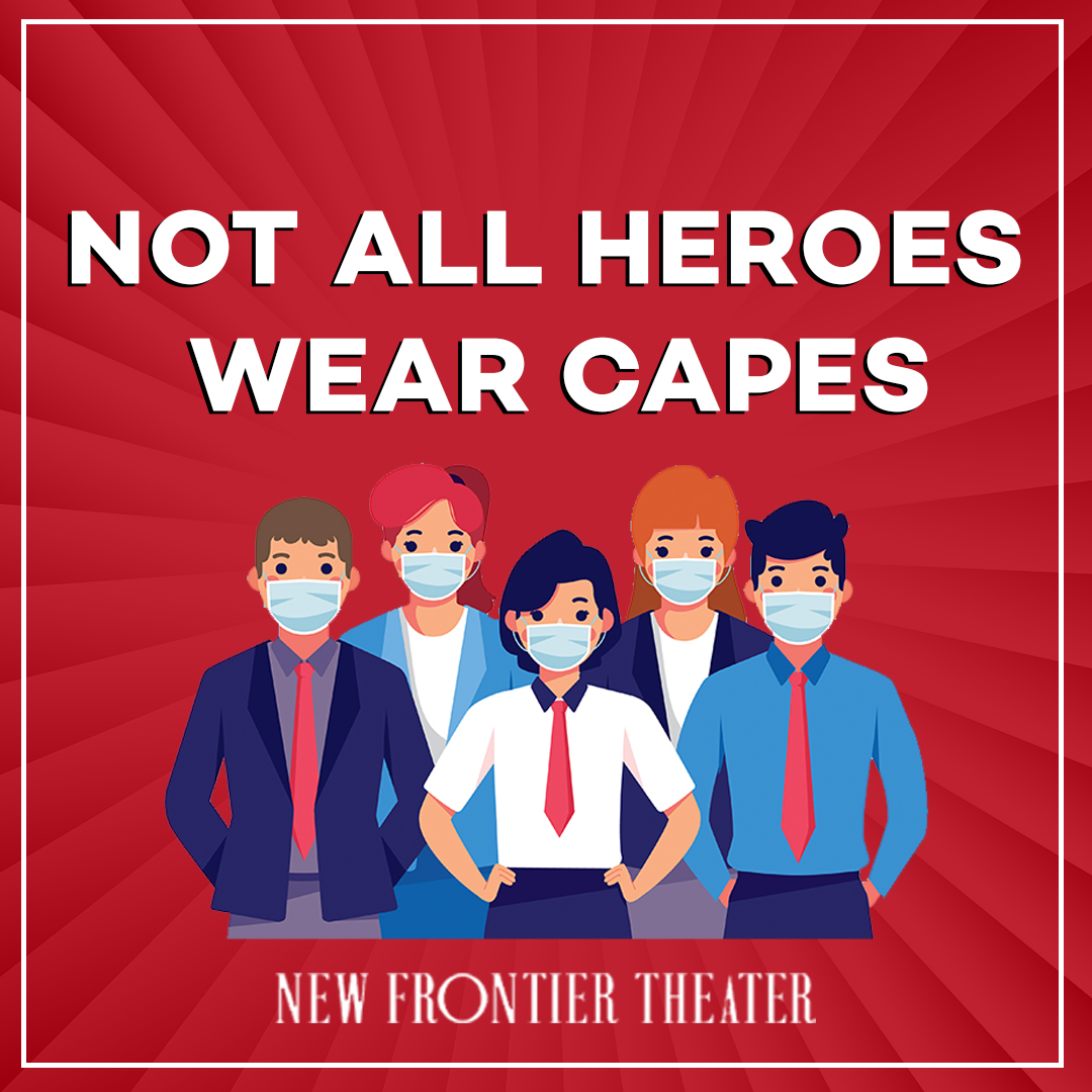 NewFrontierPh's tweet image. We would like to take this moment to thank all the frontliners everywhere! Thank you for the service in these trying times.

Salute to all frontliners! ❤️
#NewFrontierTheater #TogetherWeHeal