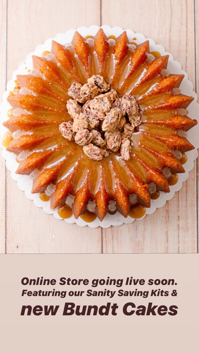 SweetsBySelina's tweet photo. Our online store is almost done! They will feature are Sanity Saving Kits and some new items like our Bundt cakes! I can’t wait for all these delicious treats! 🥳🤤🥮 https://t.co/JPIYczapJQ