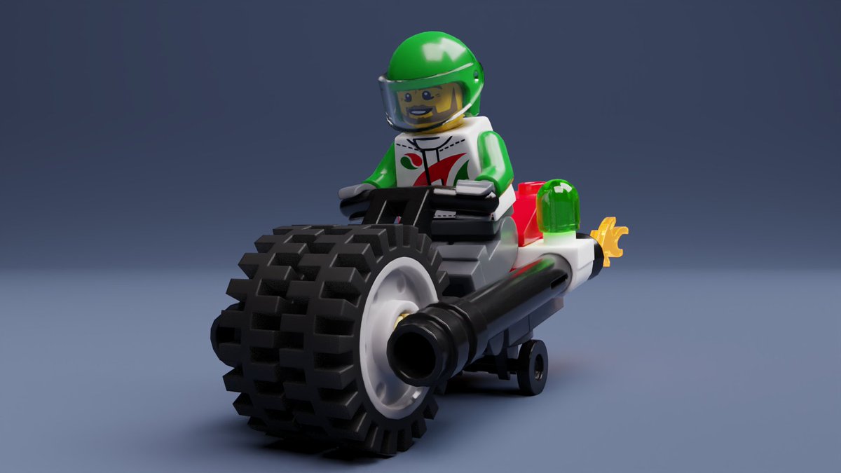ArmoredBricks's tweet image. I entered the @brickset polybag contest with a little racer inspired by a tablescrap I made recently. Renders have very low samples due to time constraints.😛 26 parts w/out the minifigure.
flickr.com/photos/armored…