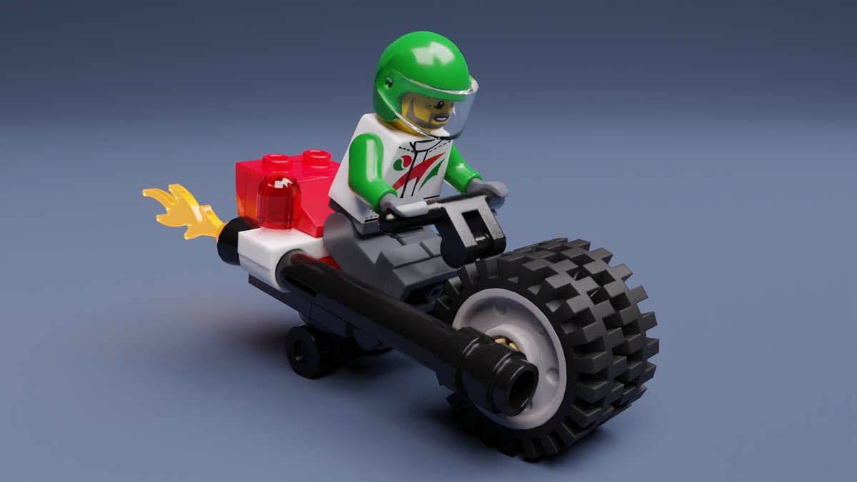 ArmoredBricks's tweet image. I entered the @brickset polybag contest with a little racer inspired by a tablescrap I made recently. Renders have very low samples due to time constraints.😛 26 parts w/out the minifigure.
flickr.com/photos/armored…
