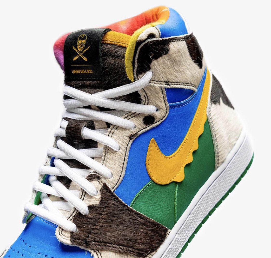 Air Jordan 1 Ben and Jerry custom by 